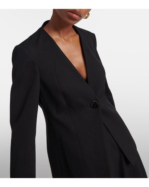 FFORME Black Toshi Cotton And Wool Jacket