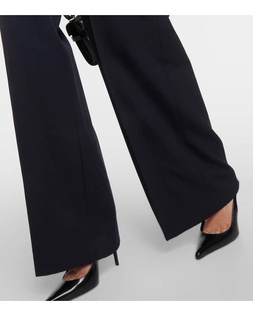 Pantaloni A Gamba Larga Johan di Nili Lotan in Blue