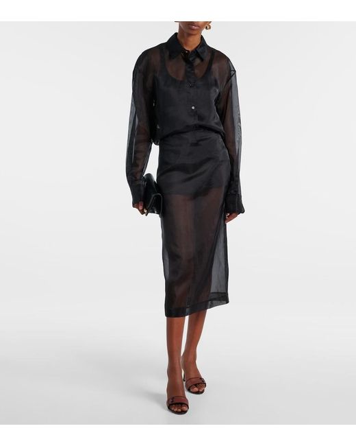 Manolo Blahnik Brown Muluka 70 Leather Mules