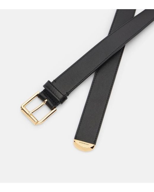 Givenchy Blue Voyou Leather Belt