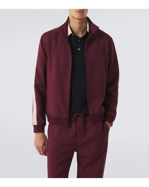 Valentino Purple Vgold Track Jacket for men