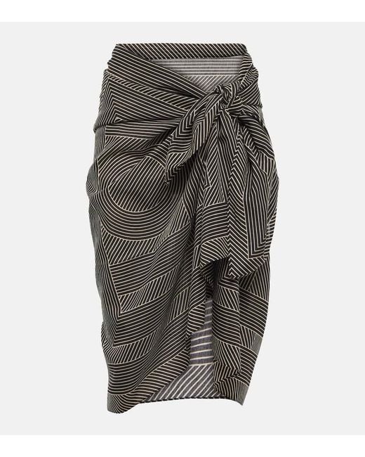 Totême  Multicolor Pareo Aus Einem Baumwollgemisch