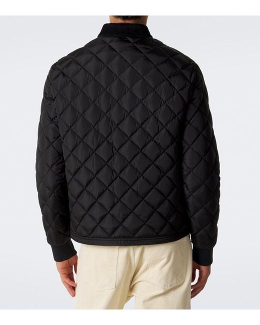 Moncler Black Eclal Quilted Down Jacket for men