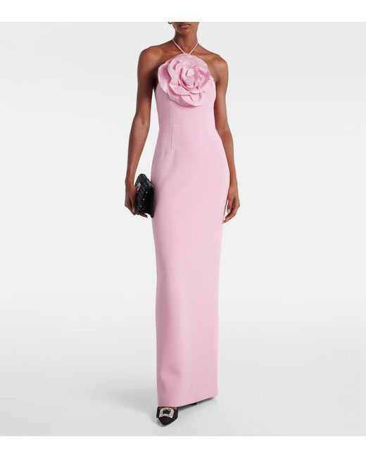 Rebecca Vallance Pink Candice Corset Gown