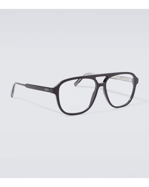 Dior Brown Diorbotanicao A1I Aviator Glasses for men