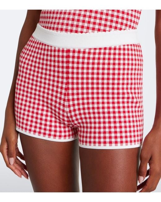 Posse Red Micah Gingham Shorts