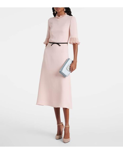 Roger Vivier Blue Crystal-Embellished Clutch