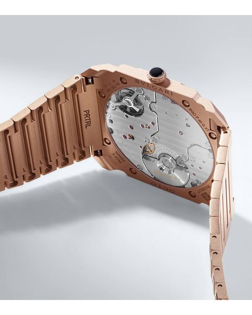 Orologio Octo Finissimo di BVLGARI in Natural da Uomo