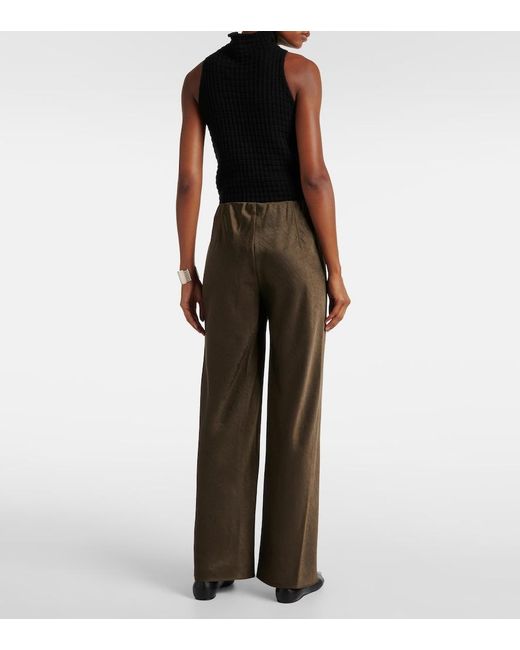 Vince Brown Gerade Hose Aus Satin