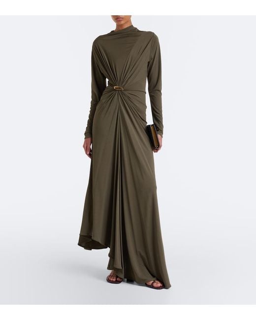 Bottega Veneta Brown Livia Intrecciato Leather Thong Sandals