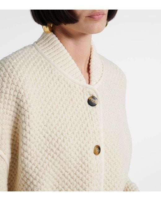 Veste Gus En Coton Melange Altuzarra en coloris Natural