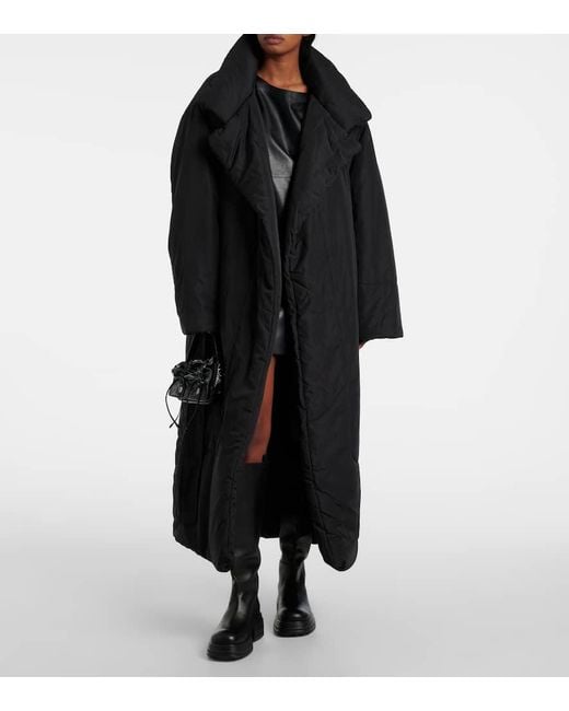 Norma Kamali Black Mantel Sleeping Bag