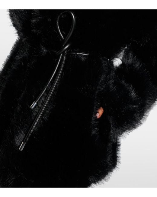 Sportmax Black Rosaria Coat