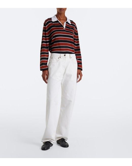 Jeans Rectos Prada de color White