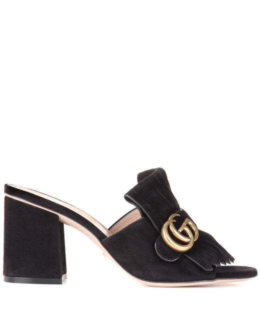 women's marmont mid heel slide sandals