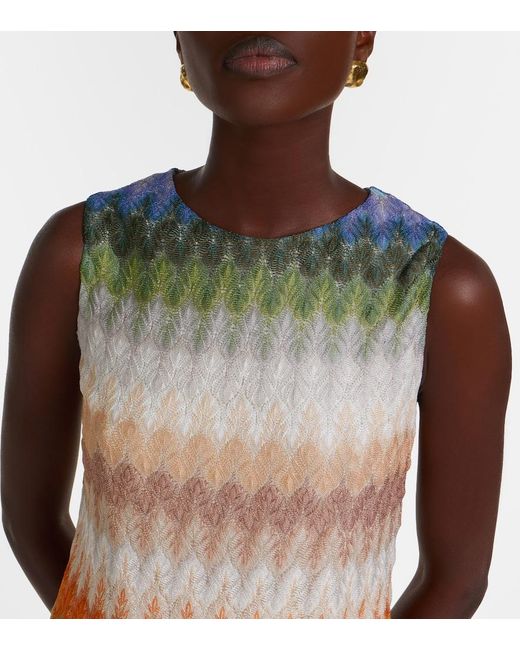 Missoni Pink Sleeveless Minidress
