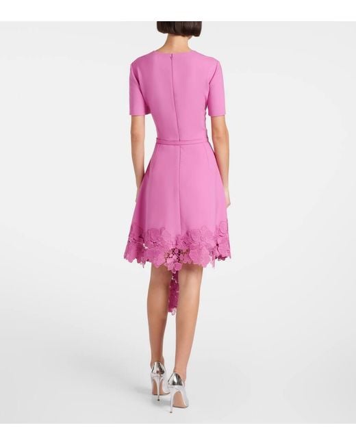 Oscar De La Renta Pink Dress