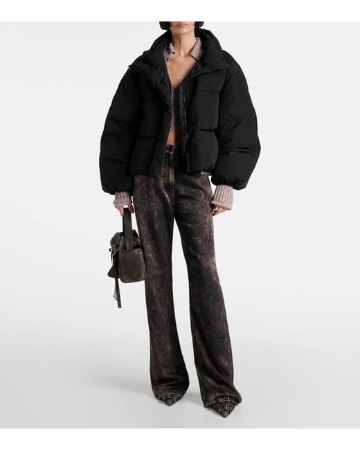 Chaqueta De Plumas Tecnica Acne de color Black