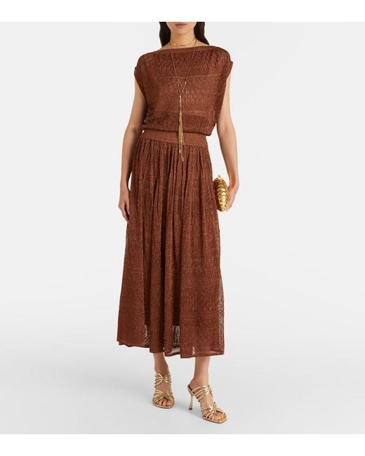 Zimmermann Brown Top Awaken Aus Lame