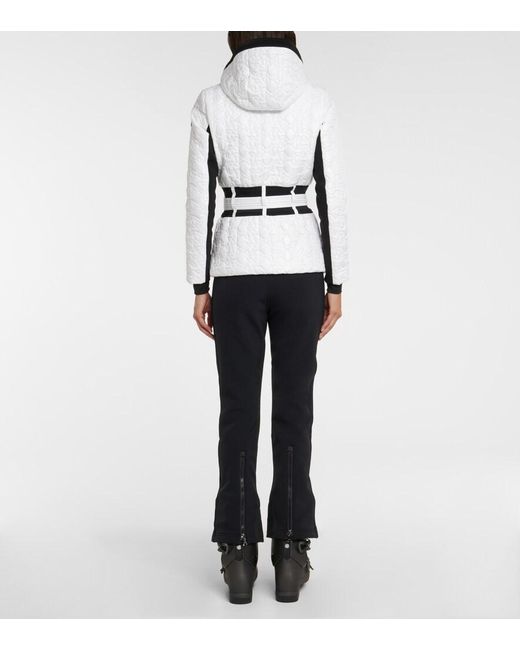 Jet Set White Audrey Padded Ski Jacket