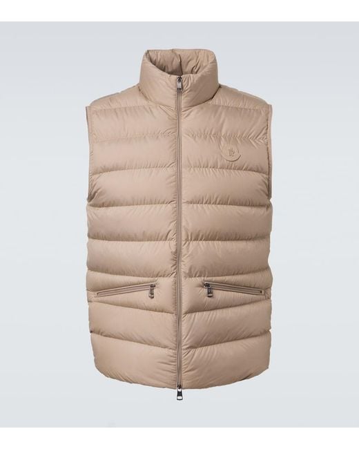 Moncler Natural Treompan Down Vest for men