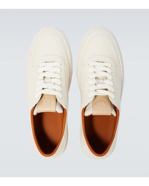 Moncler Sneakers Monclub aus Leder in White für Herren