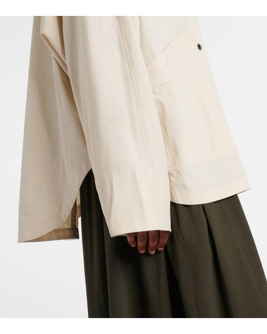 Totême  Natural Cotton-Blend Jacket