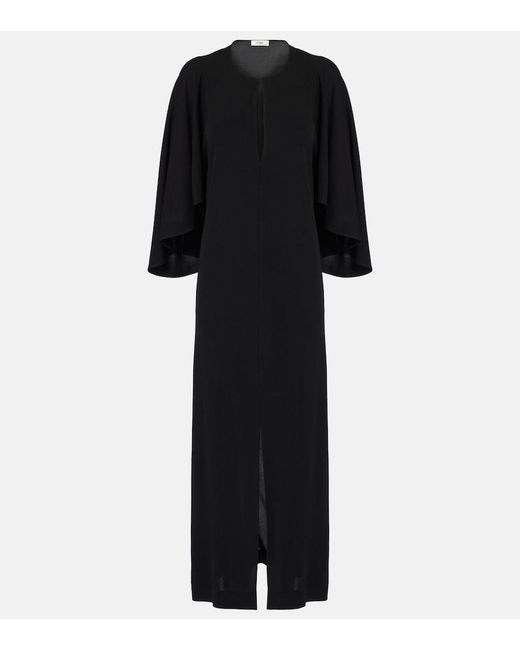 Chloé Black Caped Gown