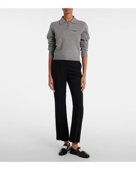 Givenchy Blue Cropped Slim Pants