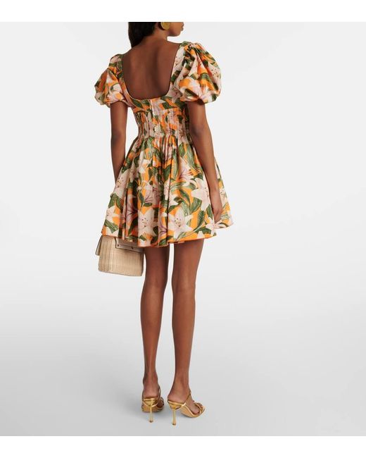 Miniabito Caramelo Lirio di Agua Bendita in Yellow