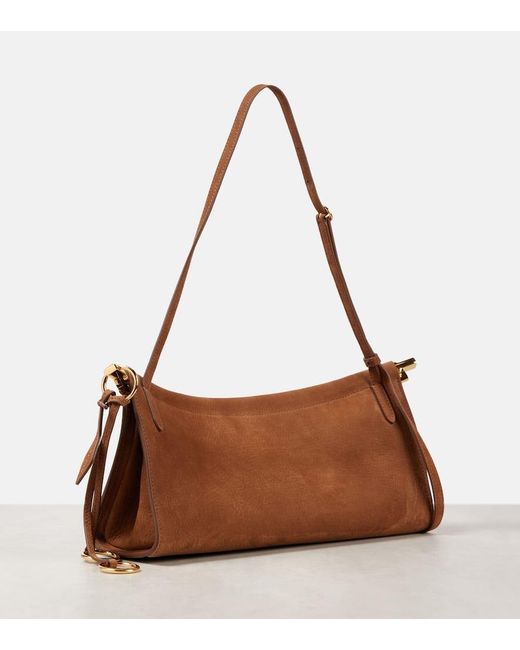 Borsa A Spalla Le Click East West Medium di Alaïa in Brown