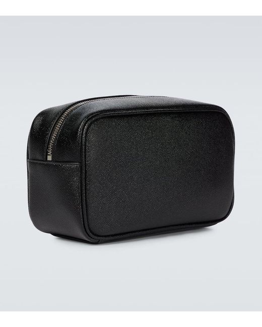 Saint Laurent Kosmetiketui Aus Leder in Black für Herren