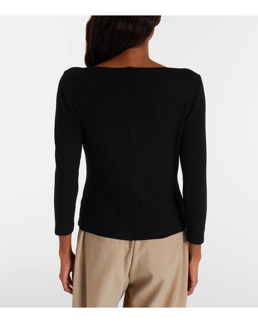 Top Lauren Leset en coloris Black