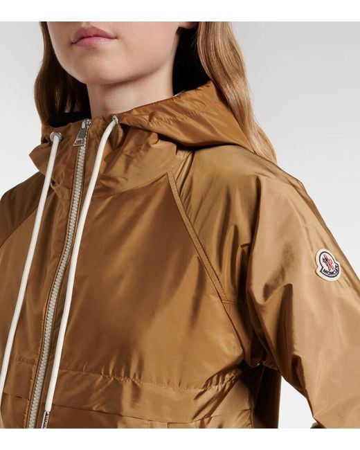 Moncler Brown Coquelicot Technical Jacket