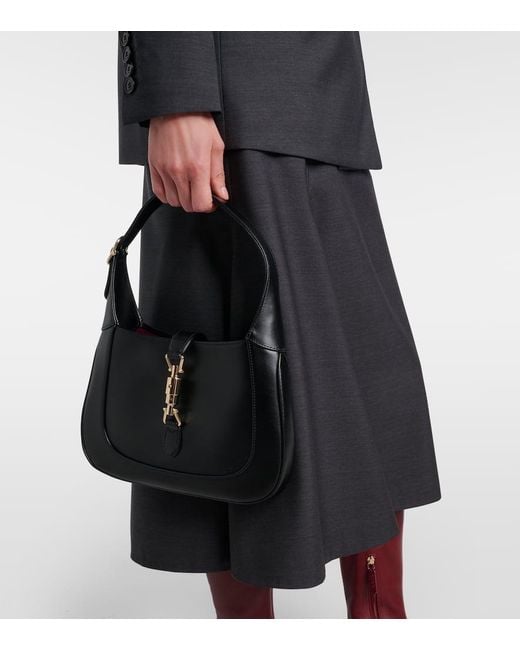 Gucci Black Jackie 1961 Medium Shoulder Bag