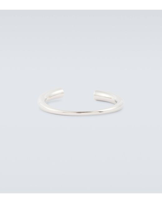 Bracelet a logo Saint Laurent pour homme en coloris White