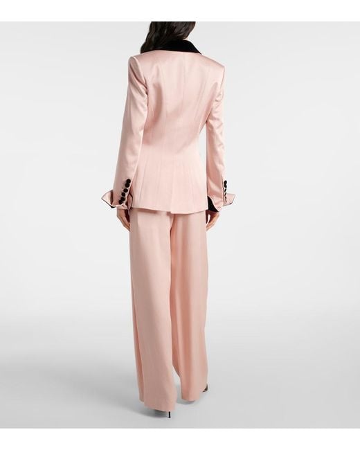 Nina Ricci Pink Twill Blazer