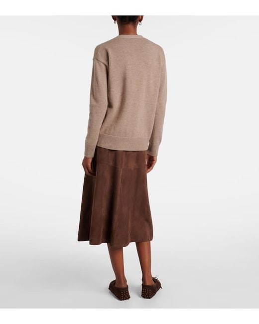 Cardigan Cedro di Max Mara in Natural