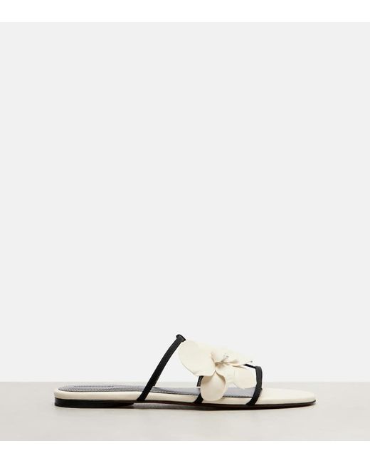 Zimmermann White Sandalen Orchid Aus Leder