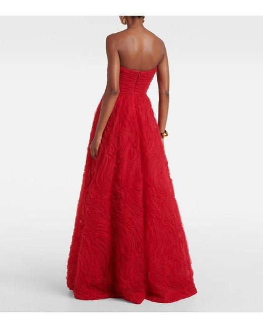 Rebecca Vallance Red Fernanda Gown