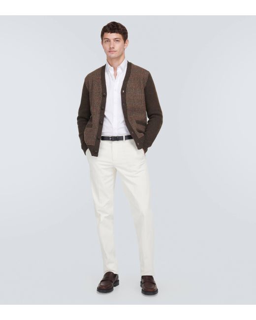 Cardigan en laine et alpaga Polo Ralph Lauren pour homme en coloris Brown