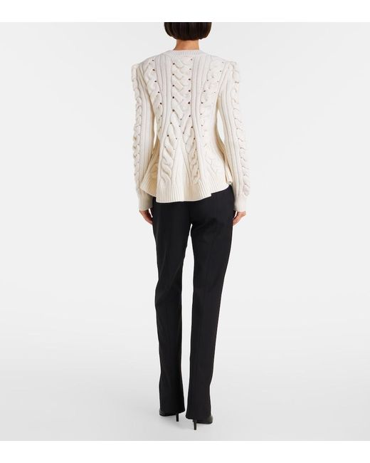 Pullover di McQueen in Natural