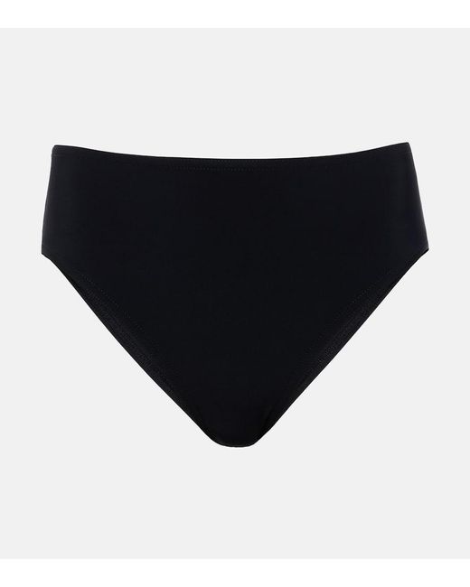 Slip Bikini Basics A Vita Alta di Karla Colletto in Black