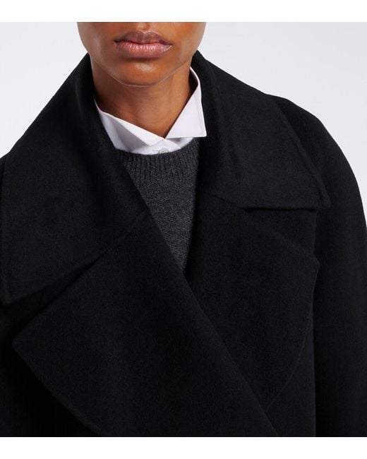 Loulou de Saison Black Neil Wool And Cashmere Jacket