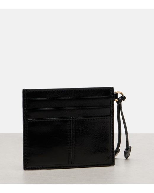 Prada Black Leather Card Holder