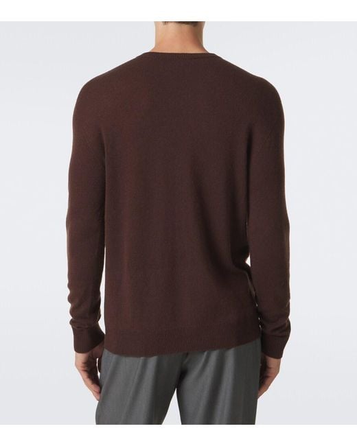 The Row Brown Thamm Cashmere Sweater for men