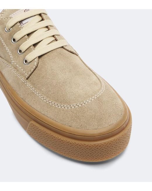 Hogan Natural Crosswind Suede Platform Sneakers