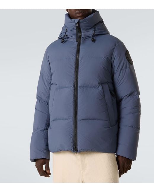 Veste Doudoune Label Crofton Canada Goose pour homme en coloris Blue