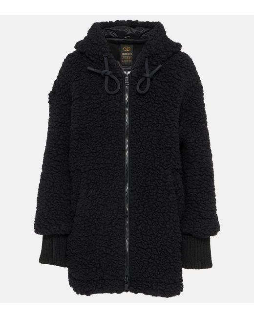Goldbergh Black Isabel Virgin Wool Fleece Jacket