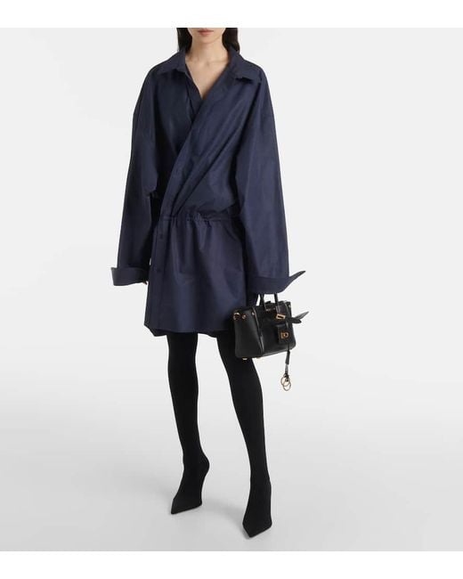 Balenciaga Black Bel Air Mini Leather Tote Bag